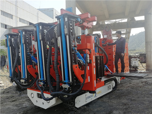 國內(nèi)首臺六臂煤礦用液壓錨桿鉆車落戶韓城象山礦井