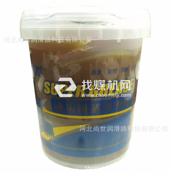 廠家直銷(xiāo)尚世透明桶黃油鋰基脂 2# 3# 通用潤(rùn)滑 工程機(jī)械 大車(chē)用